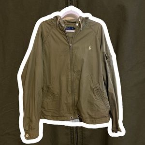 Polo by Ralph Lauren Army Green Hooded Jacket